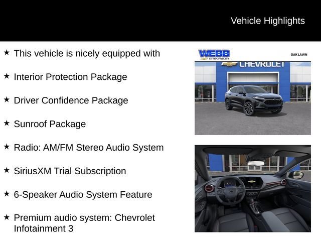 New 2026 Mosaic Black Metallic Chevrolet 2RS image 4