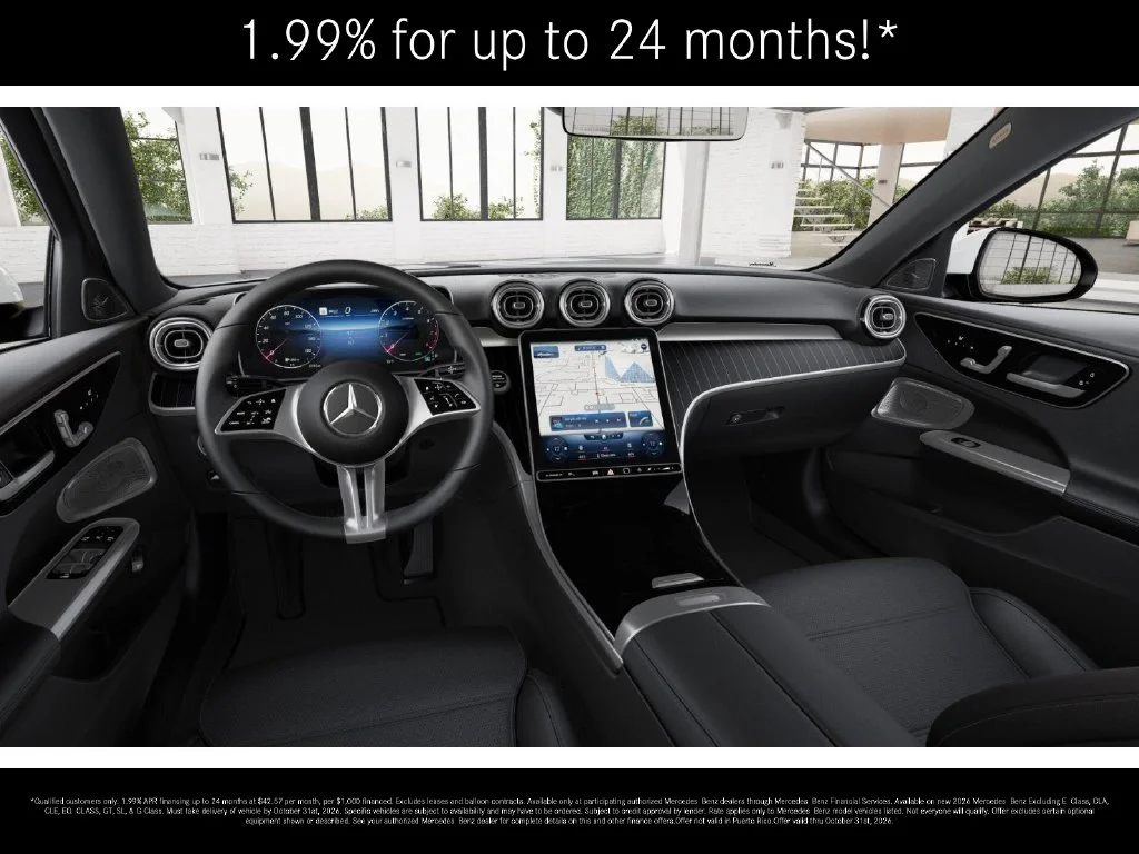 New 2026 Polar White Mercedes-Benz C 300 image 3