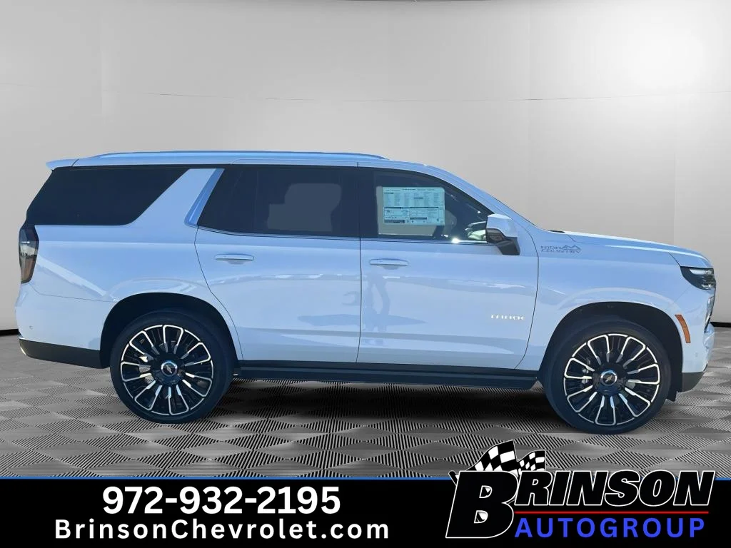 New 2026 Polar White Tricoat Chevrolet High Country image 6