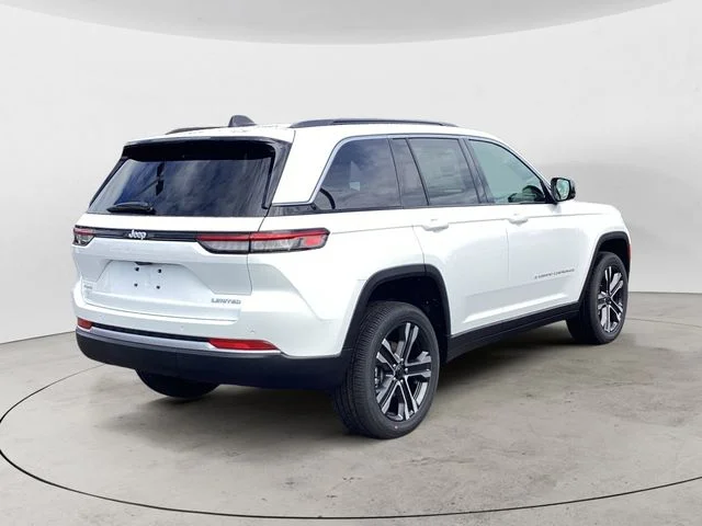 New 2027 Bright White Clearcoat Jeep Limited image 6
