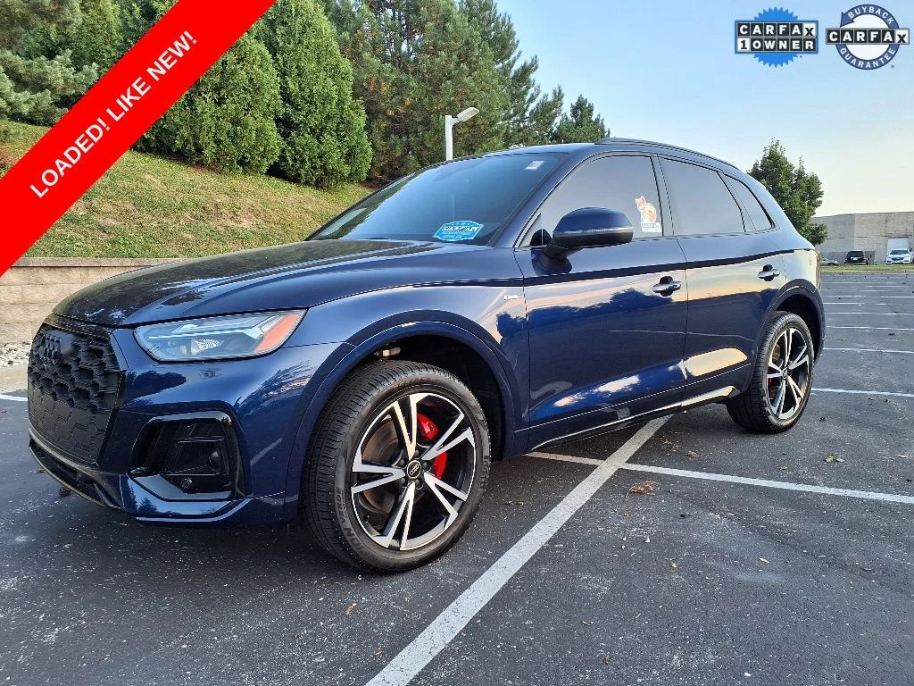 Used 2025 Navarra Blue Metallic Audi 45 S line Premium Plus image 7