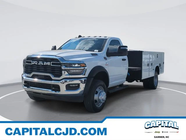 New 2025 Bright White Clearcoat RAM Tradesman image 1