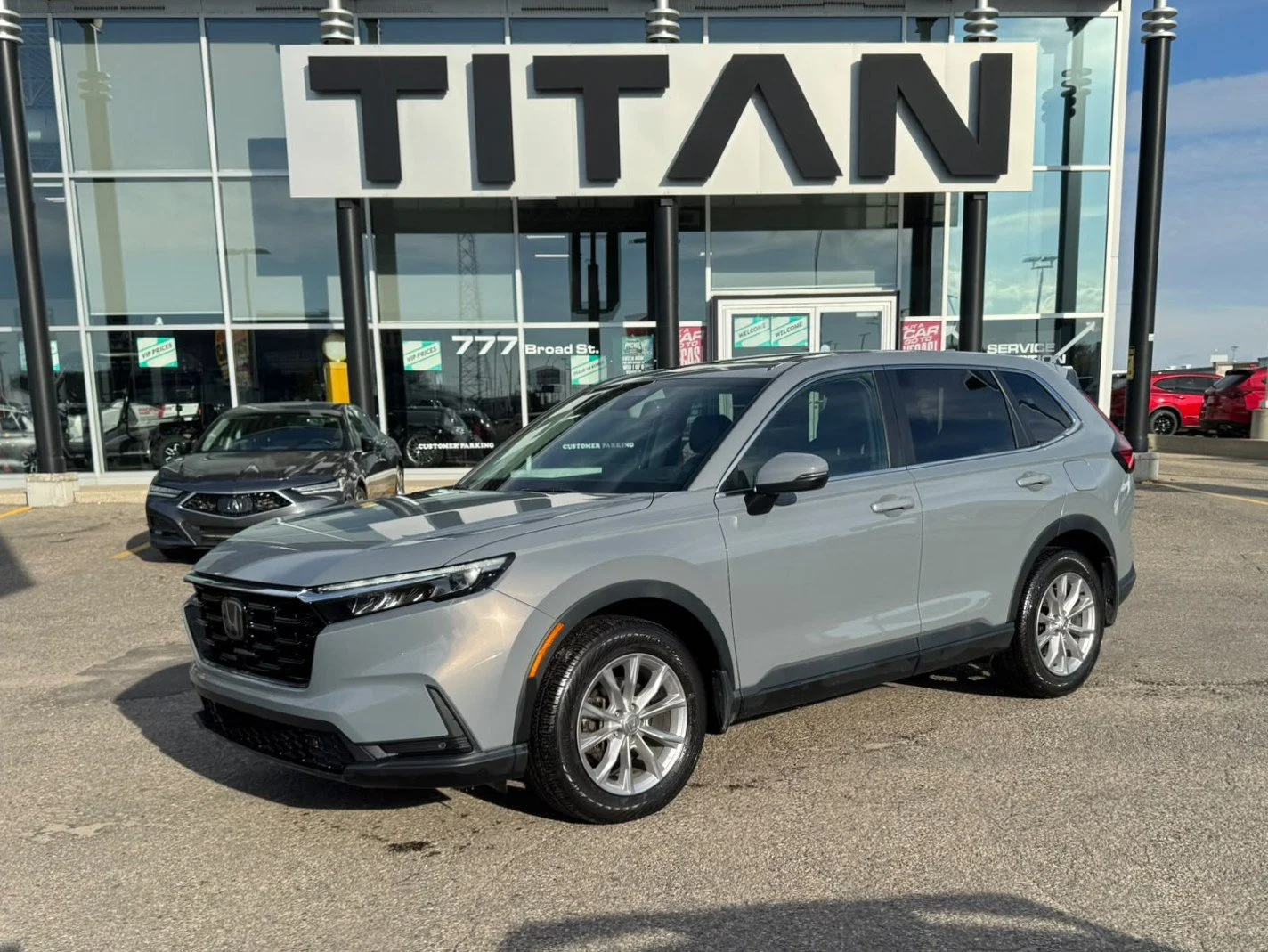 Certified Used 2023 Gray Honda EX-L image 2