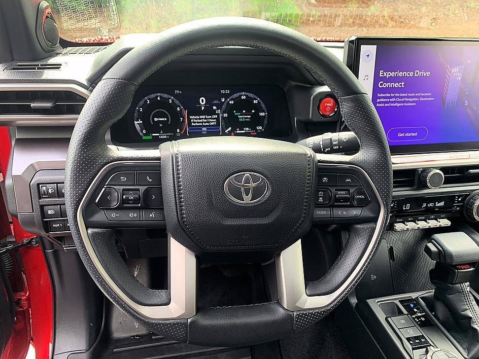 Used 2025 Supersonic Red Toyota Hybrid TRD Off Road Premium image 12