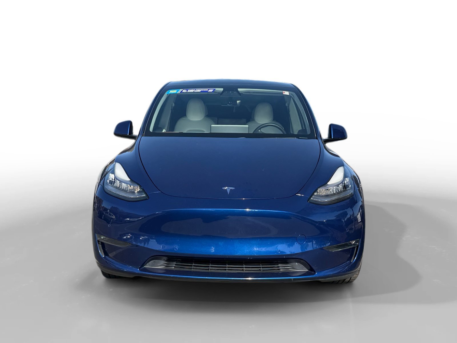 Used 2021 Deep Blue Metallic Tesla Long Range image 8