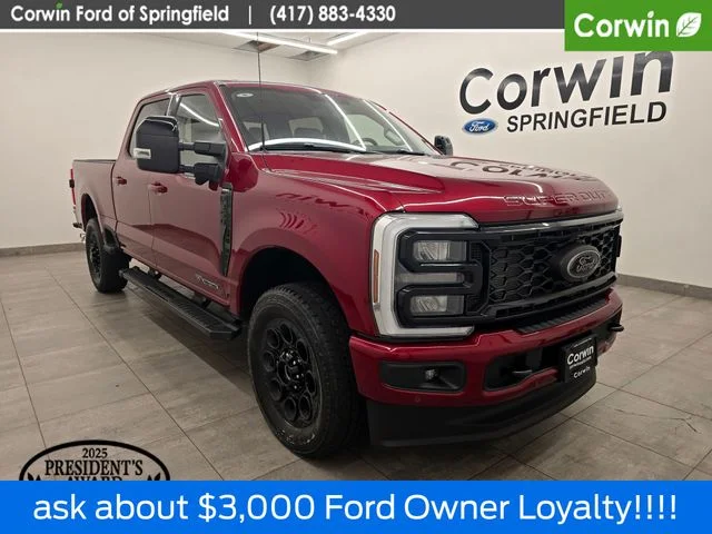 New 2026 Ruby Red Metallic Tinted Clearcoat Ford F-350® Lariat® image 9