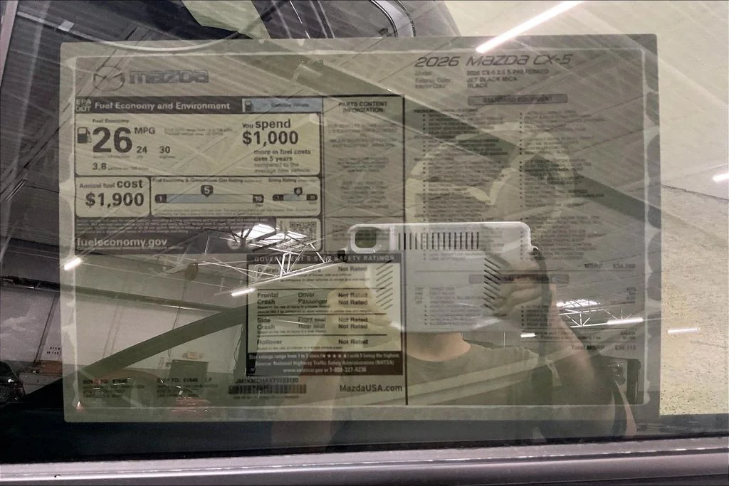 New 2026 Jet Black Mica Mazda 2.5 S Preferred AWD image 12