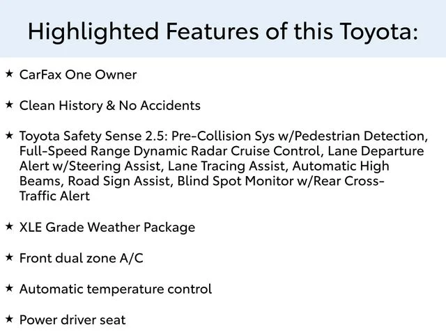 Used 2023  Toyota XLE image 2