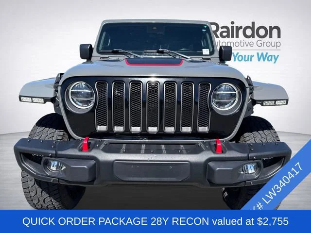 Used 2020 Sting-Gray Clearcoat Jeep Unlimited Rubicon image 2