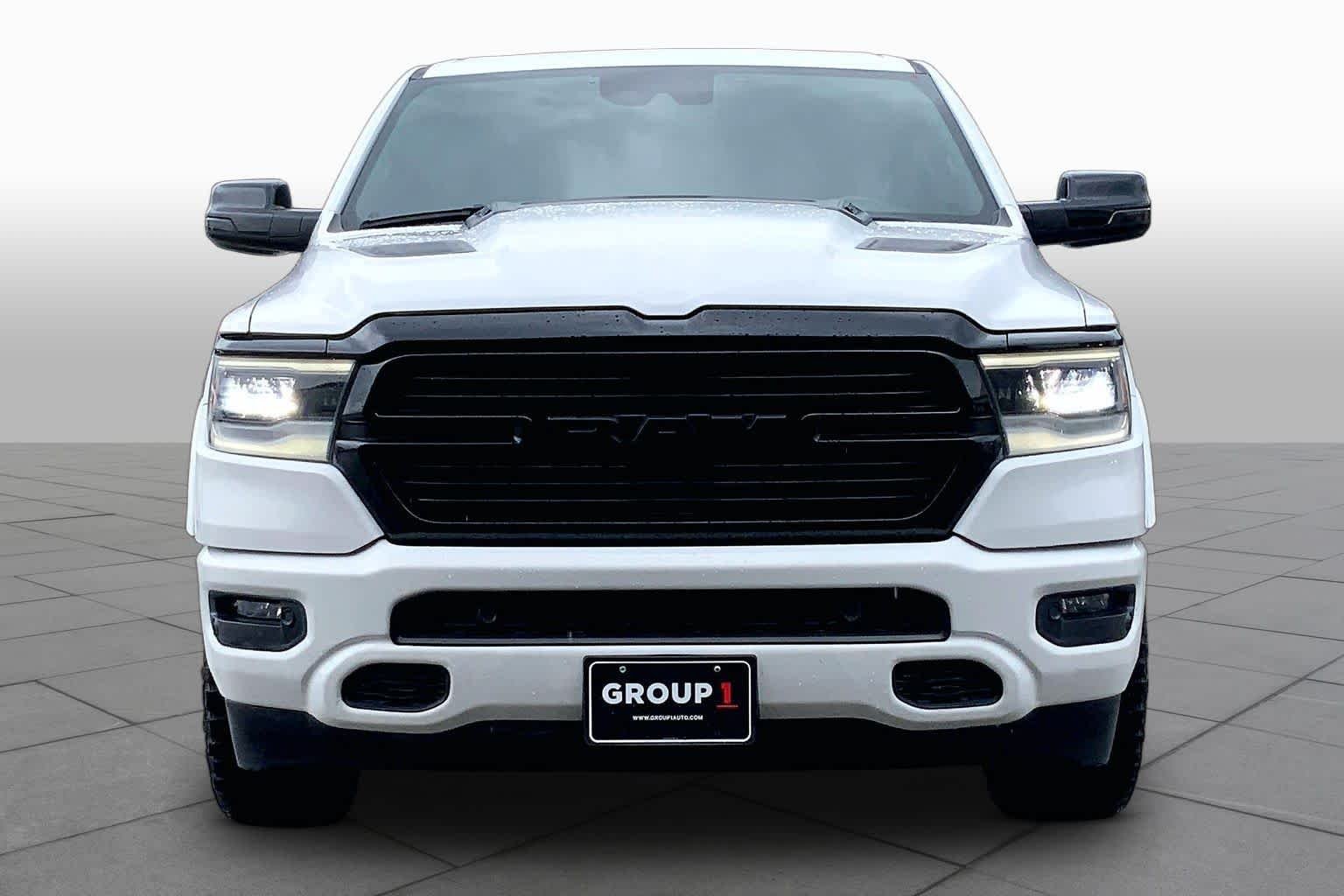 Used 2021 Bright White Clearcoat Ram Laramie image 4
