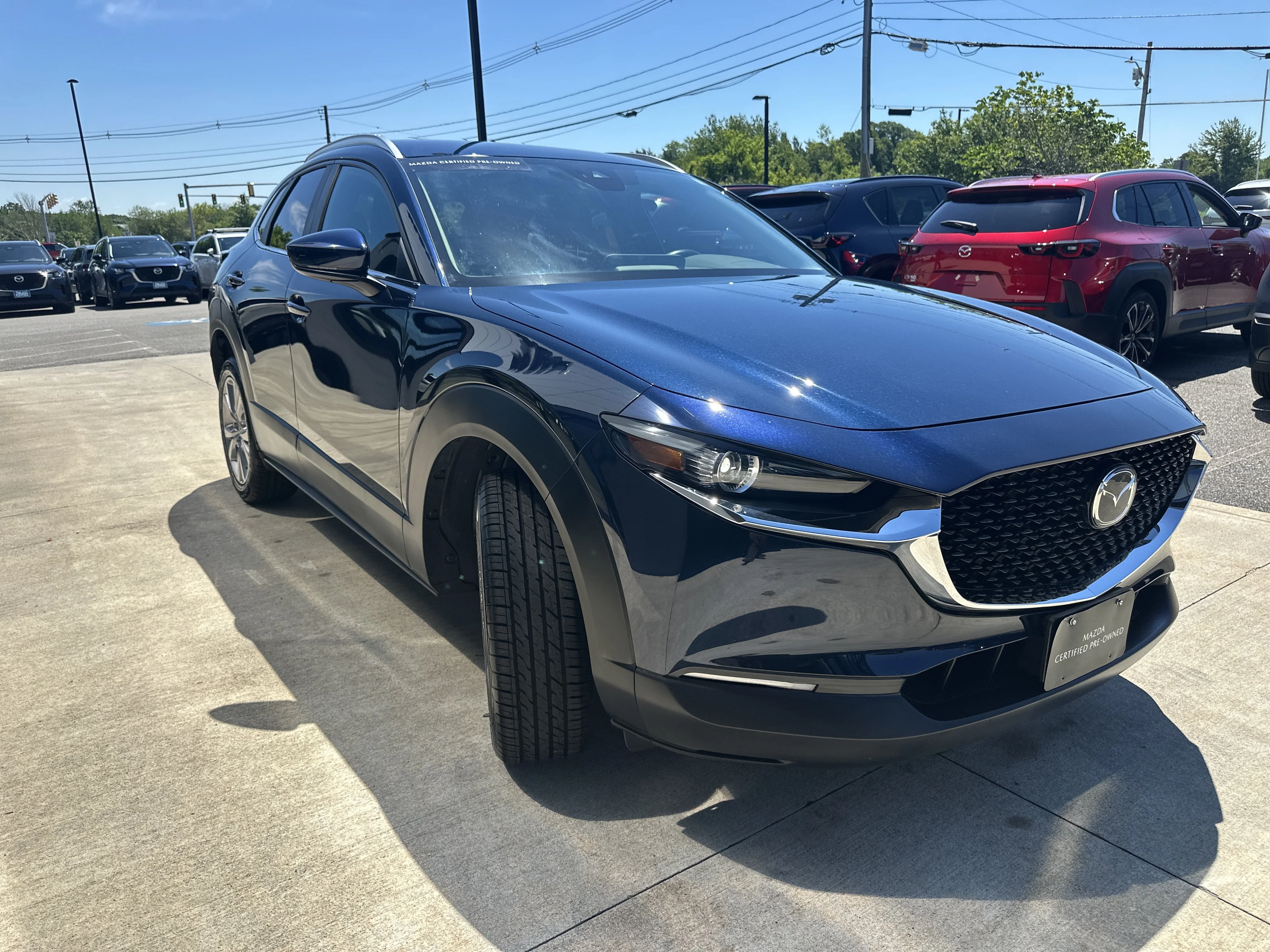 Certified Used 2023 Deep Crystal Blue Mica Mazda 2.5 S Preferred Package image 19