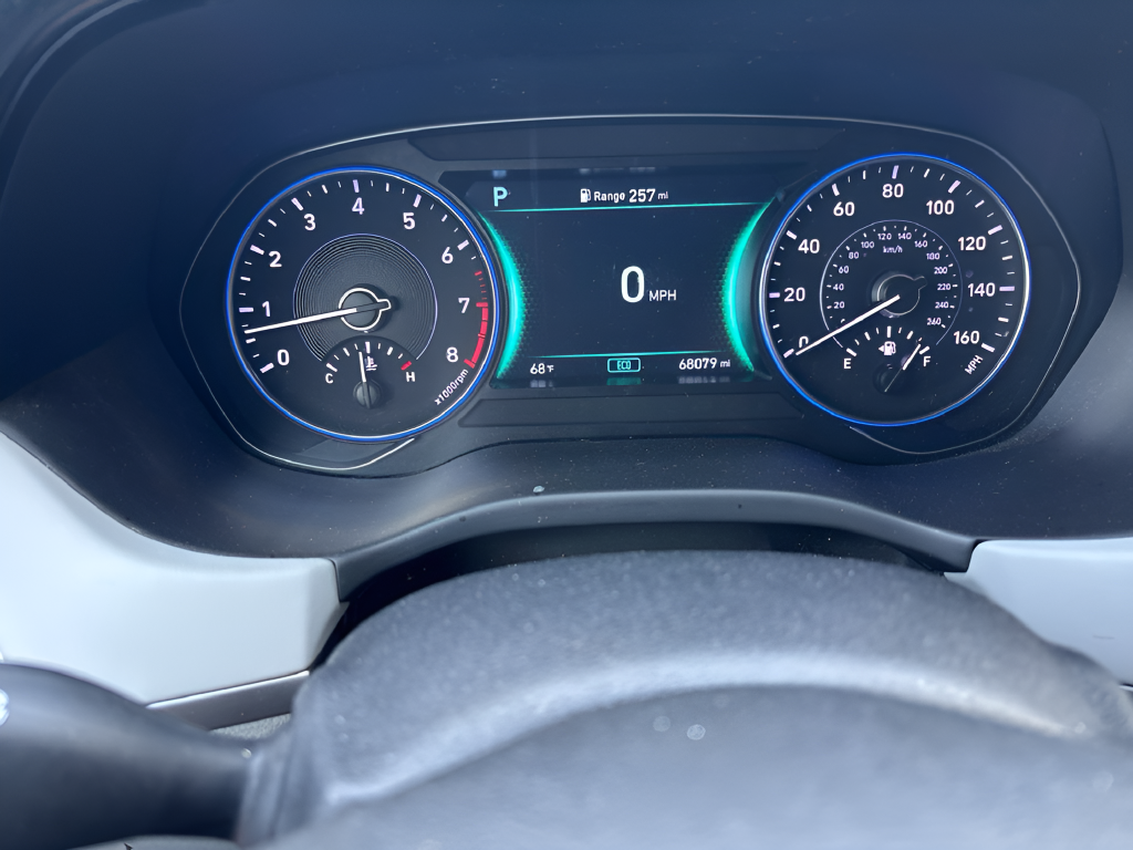 Certified Used 2022 Blue Hyundai SEL image 31