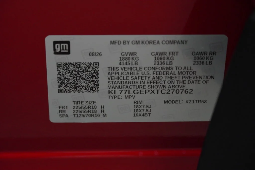 New 2026 Apex Red Chevrolet 1RS image 41