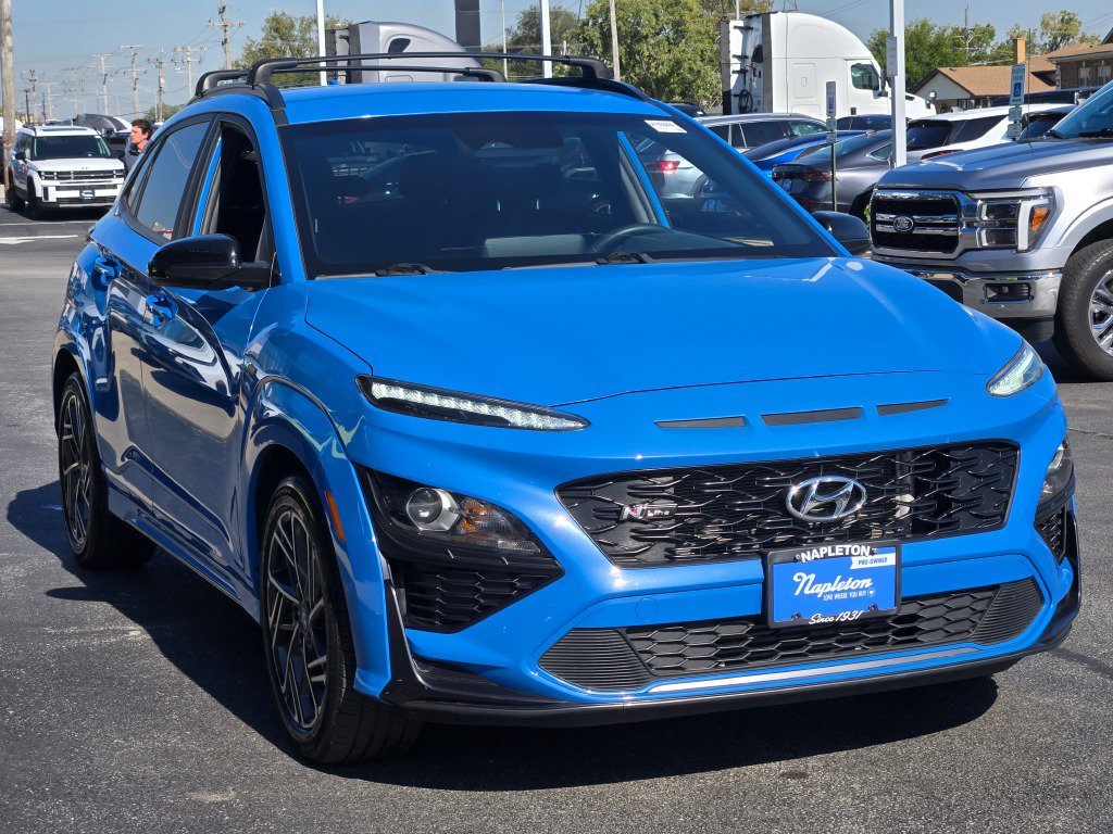 Used 2022 Blue Hyundai N Line image 3