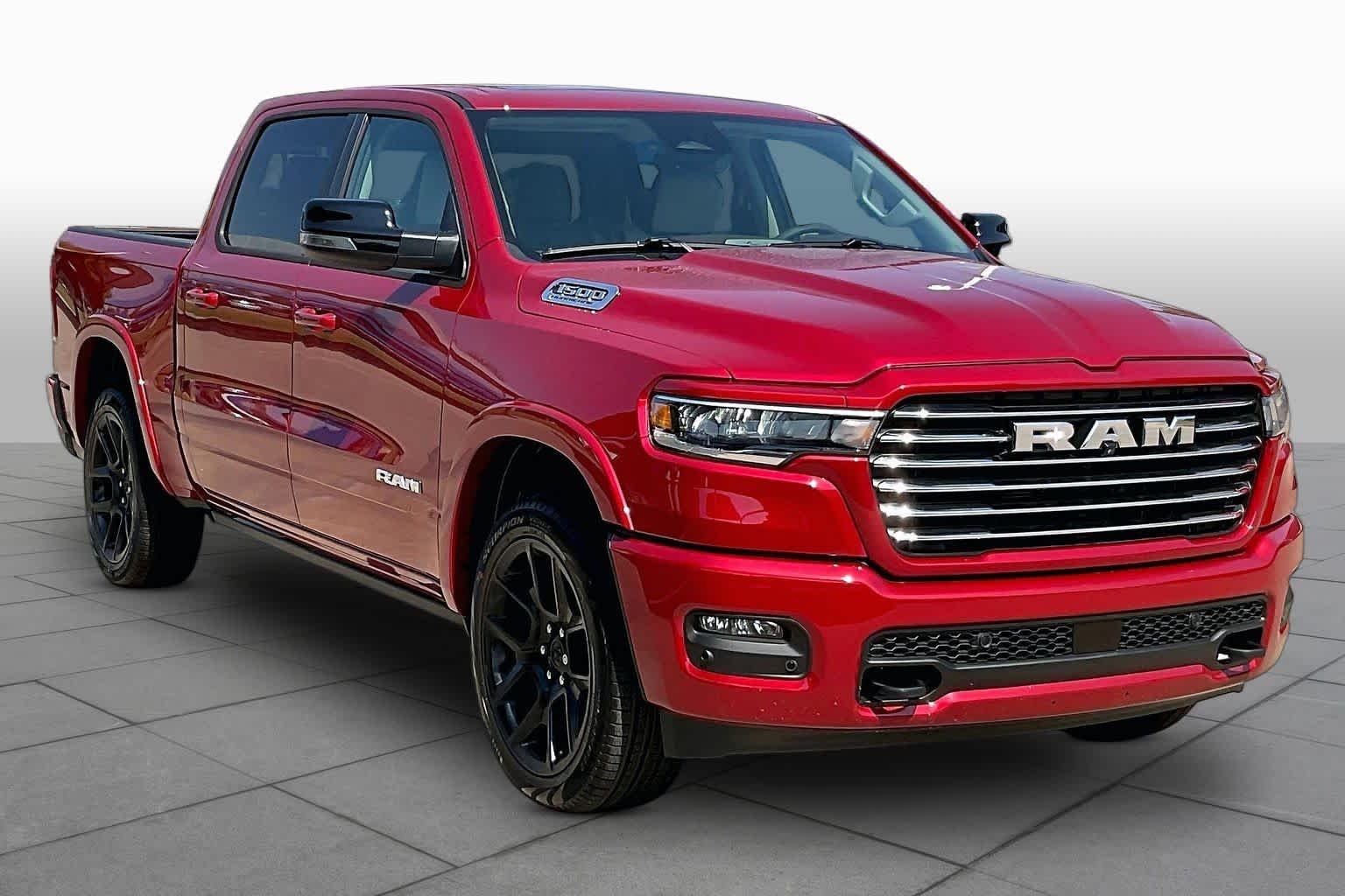 New 2027 Molten Red Pearl-Coat Exterior Paint RAM Laramie image 2