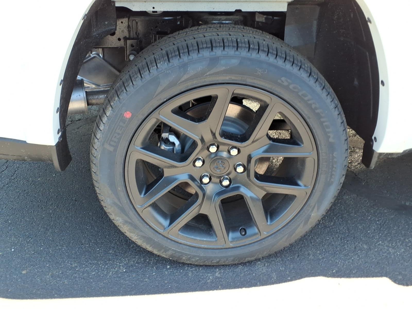 New 2026 Bright White Clear-Coat Exterior Paint RAM Laramie image 7