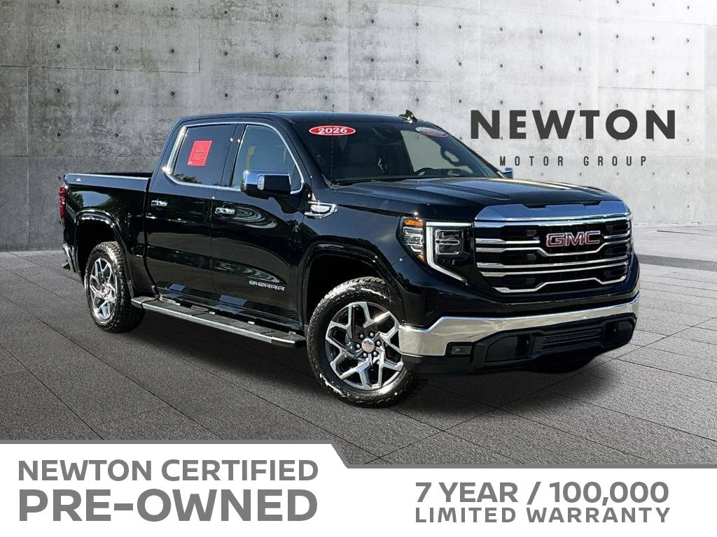 Certified Used 2026 Onyx Black GMC SLT image 1