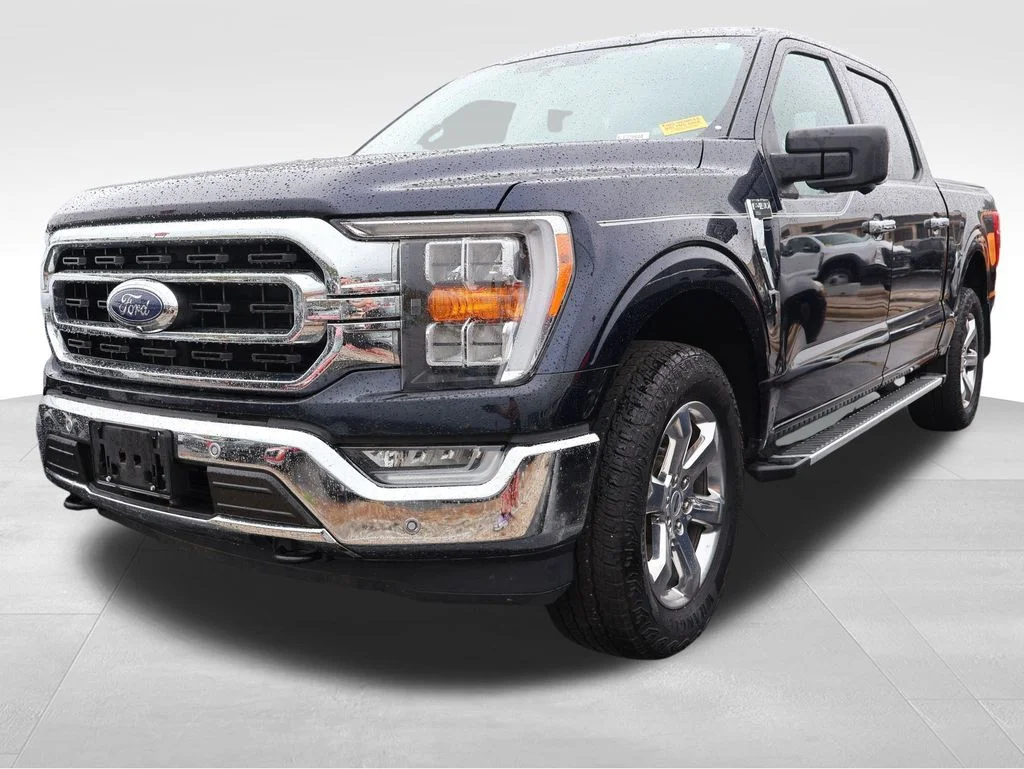 Used 2022 Blue Metallic Ford XLT image 2