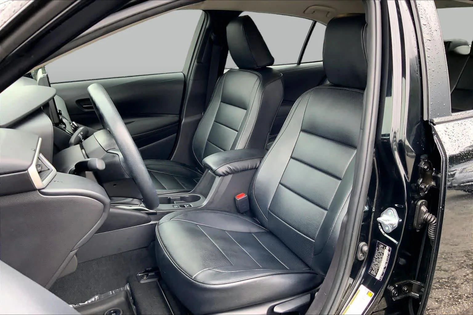 Used 2025 Midnight Black Metallic Toyota LE image 14