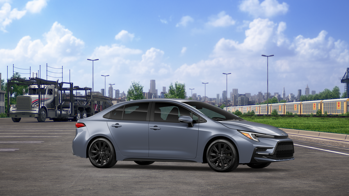 New 2027 Celestite Toyota Hybrid SE image 13
