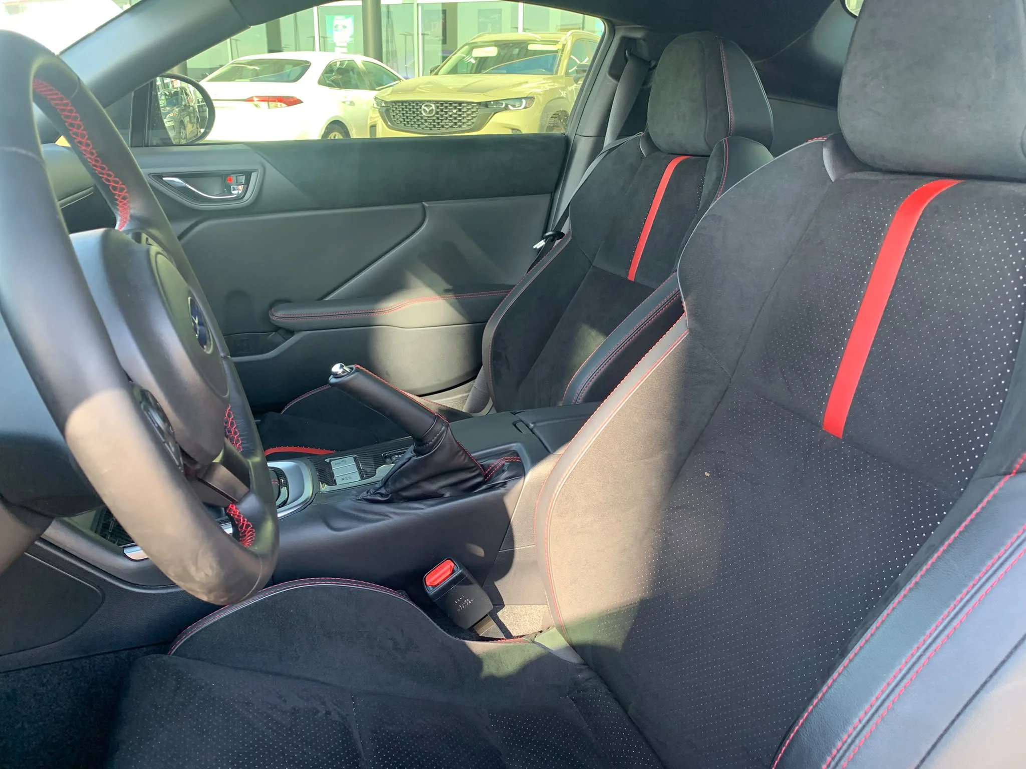 Certified Used 2023 World Rally Blue Subaru Sport-Tech*6spd Manual | World Rally Blue Pearl | Htd Suede Seats | Blind Spot Detection | CarPlay image 7