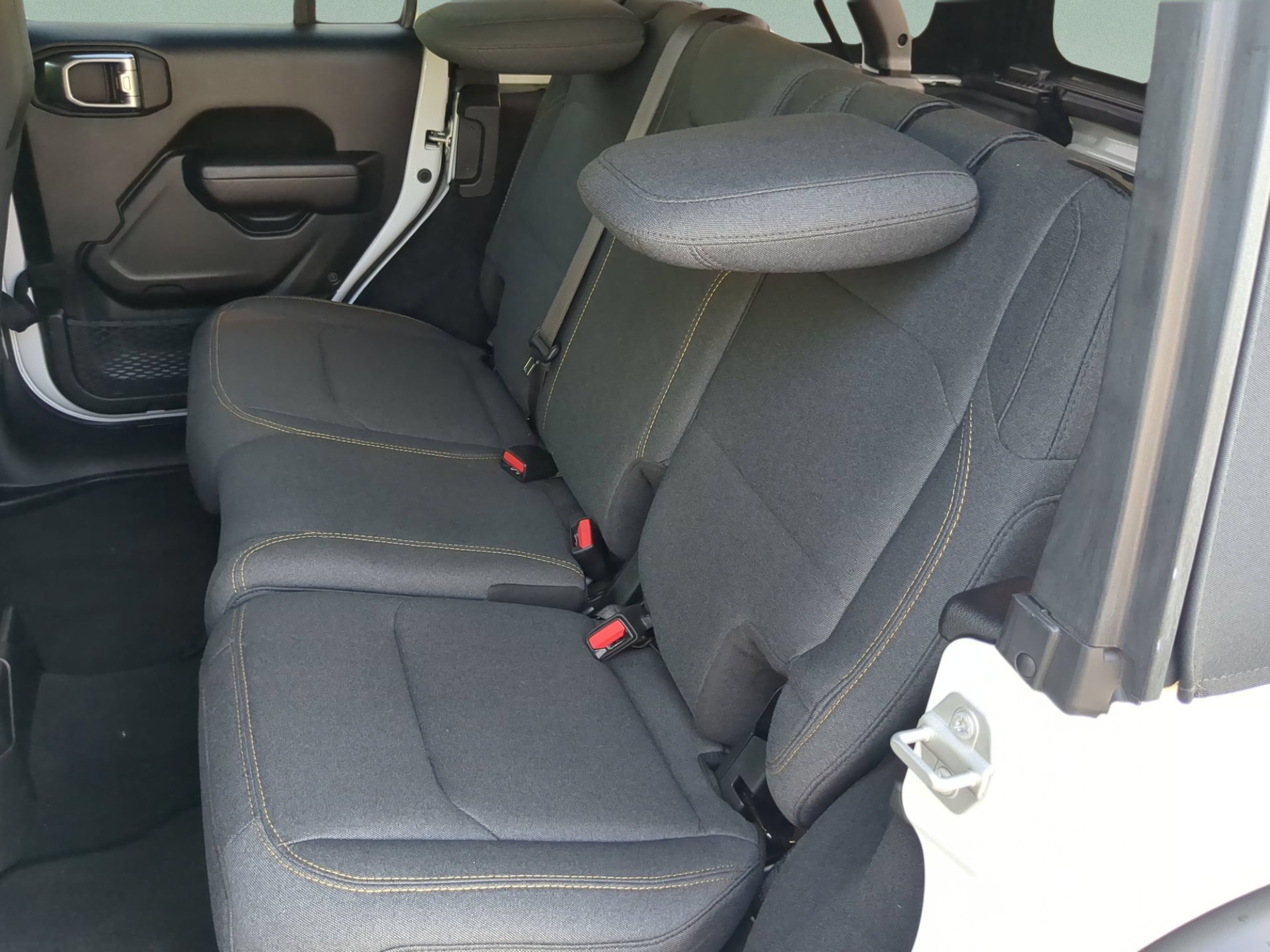 Used 2024 Bright White Clearcoat Jeep Sport S image 47