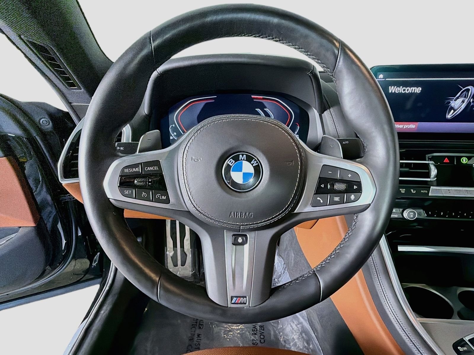 Certified Used 2024 Black Sapphire Metallic BMW 840 image 11