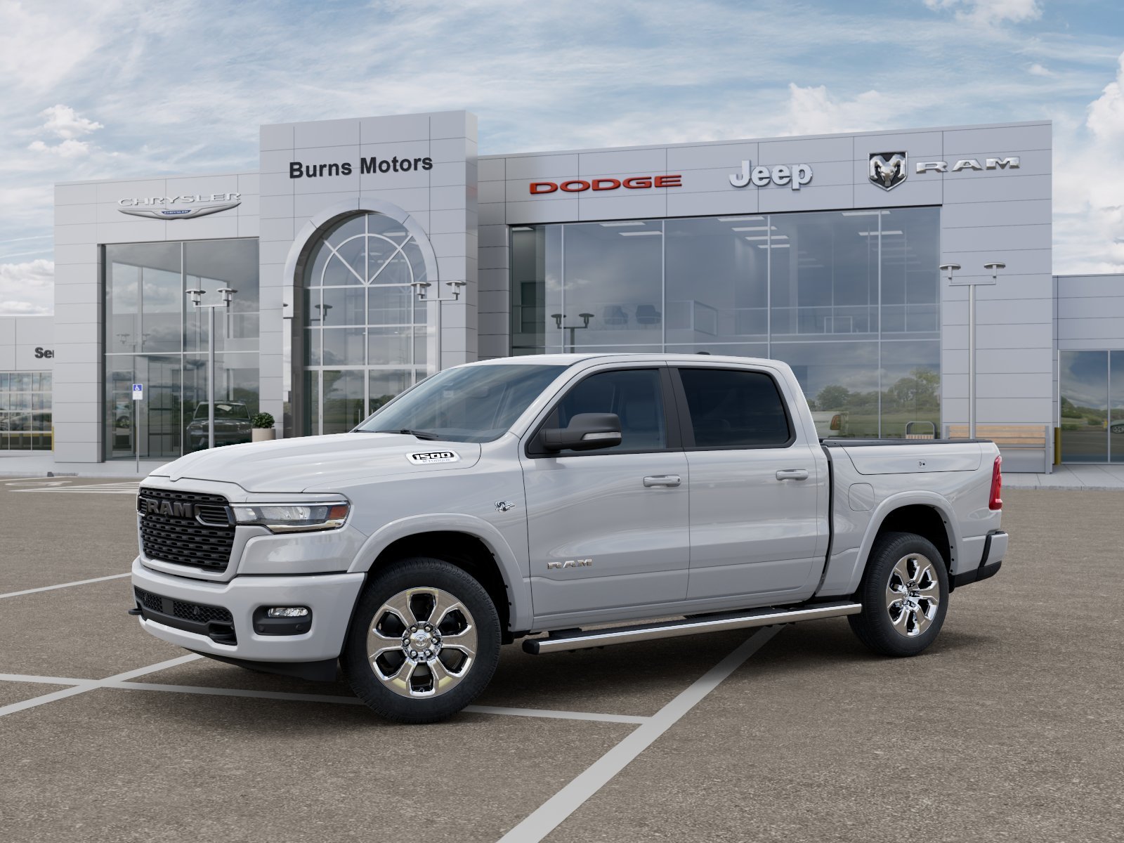 New 2026 Bright White Clear-Coat Exterior Paint RAM Lone Star Sport image 28