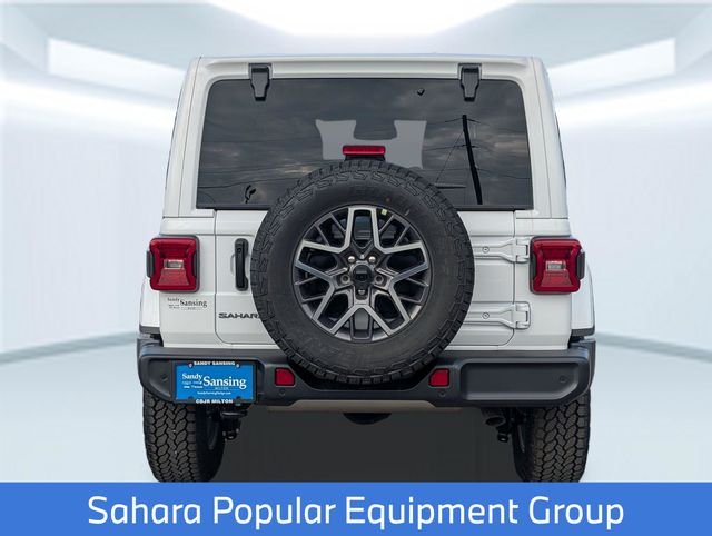 New 2026 Bright White Clear-Coat Exterior Paint Jeep Sahara image 5