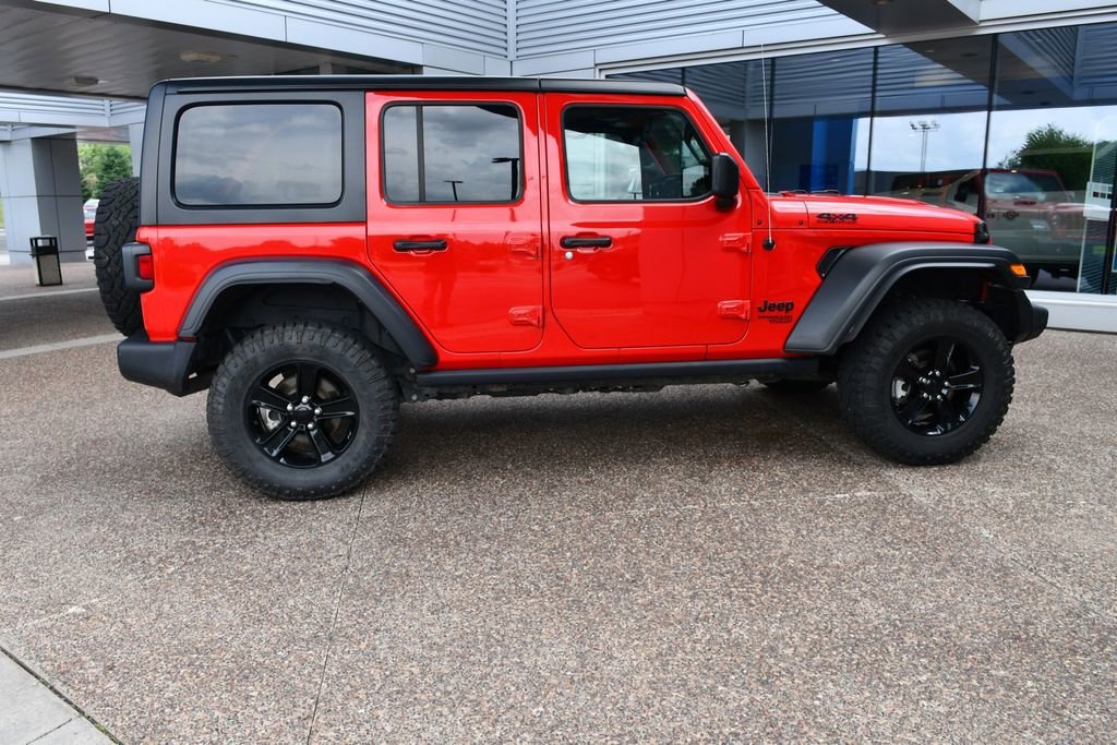 Used 2021 Red Jeep Unlimited Sport S image 9