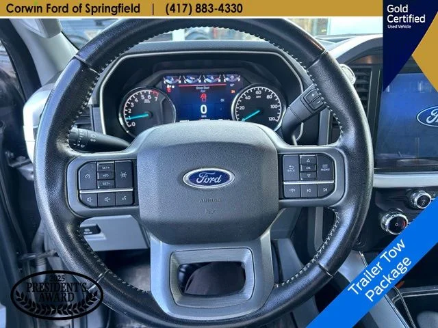 Used 2022 Carbonized Gray Metallic Ford XLT image 13