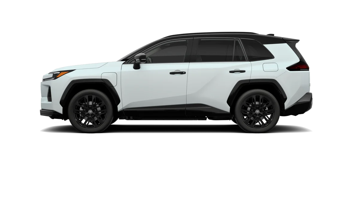 New 2026 Wind Chill Pearl with Midnight Black Metallic roof Toyota XSE image 25