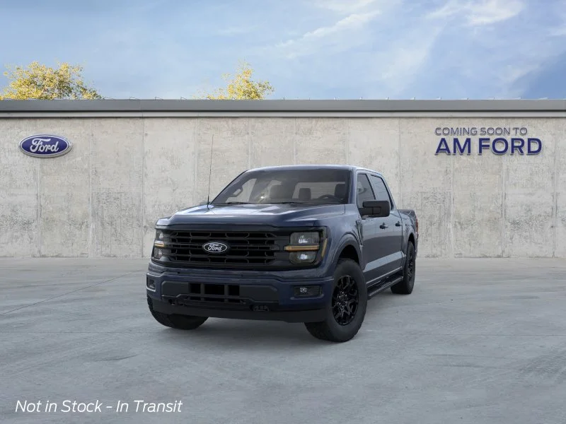 New 2026 Antimatter Blue Metallic Ford XLT image 2
