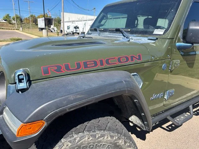 Used 2021 Green Jeep Unlimited Rubicon image 3