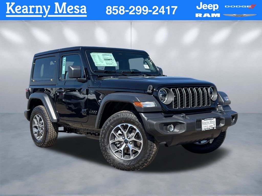 New 2026 Black Clearcoat Jeep Sport S image 1