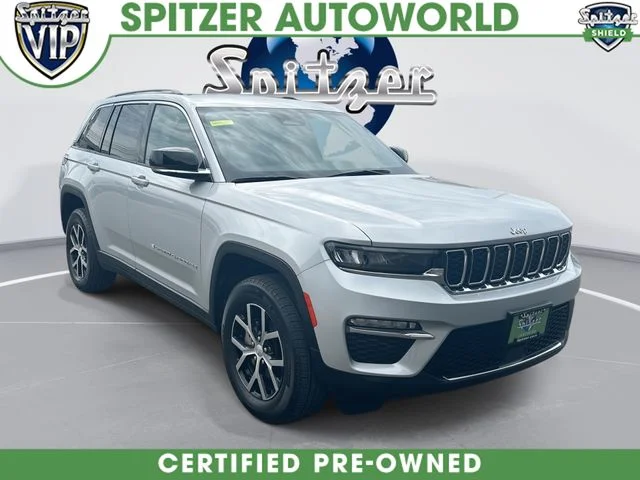 Certified Used 2024 Silver Jeep Limited image 1