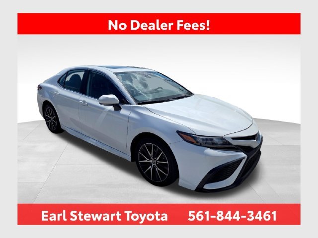 Used 2024 White Toyota SE image 1
