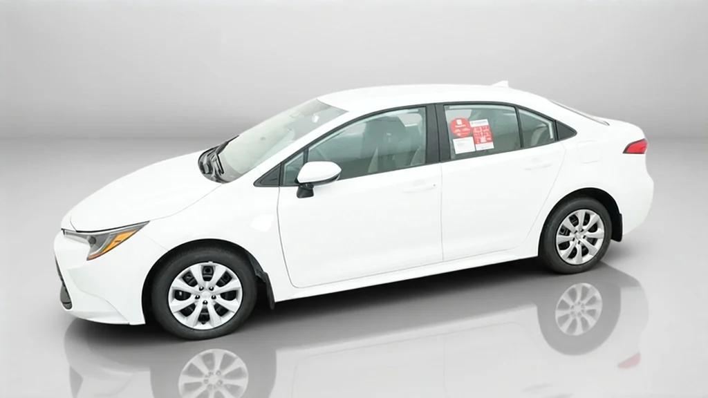 New 2027 Ice Cap Toyota LE image 3