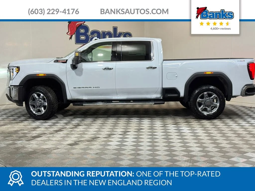 New 2026 Glacier White Tricoat GMC SLT image 6