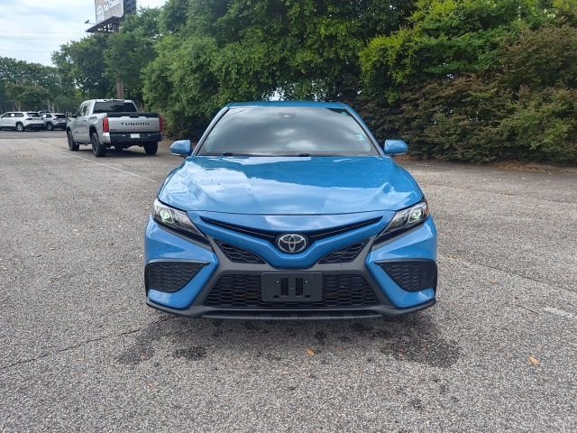 Used 2023 Blue Toyota SE image 2