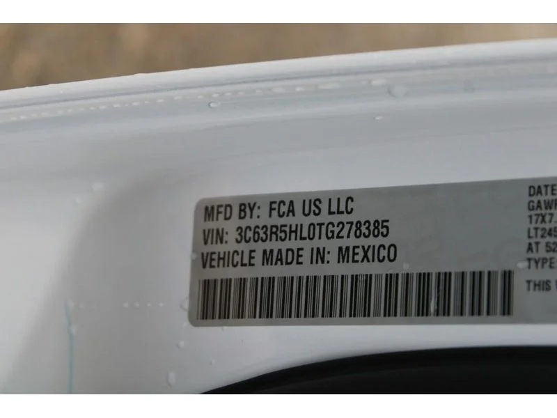 New 2026 Bright White Clear-Coat Exterior Paint RAM Tradesman image 8