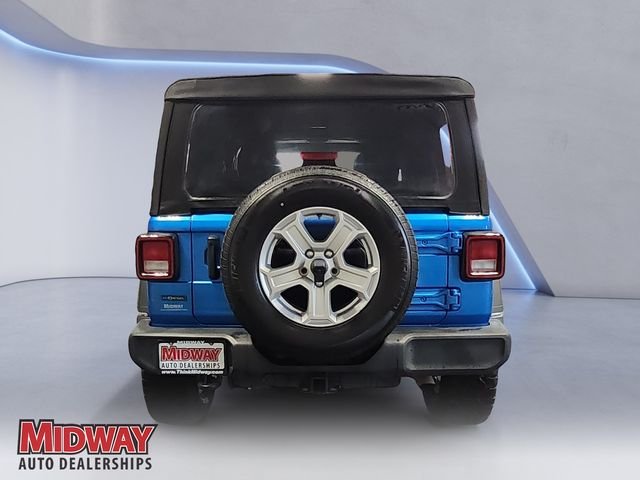 Certified Used 2023 Blue Jeep Sport S image 4
