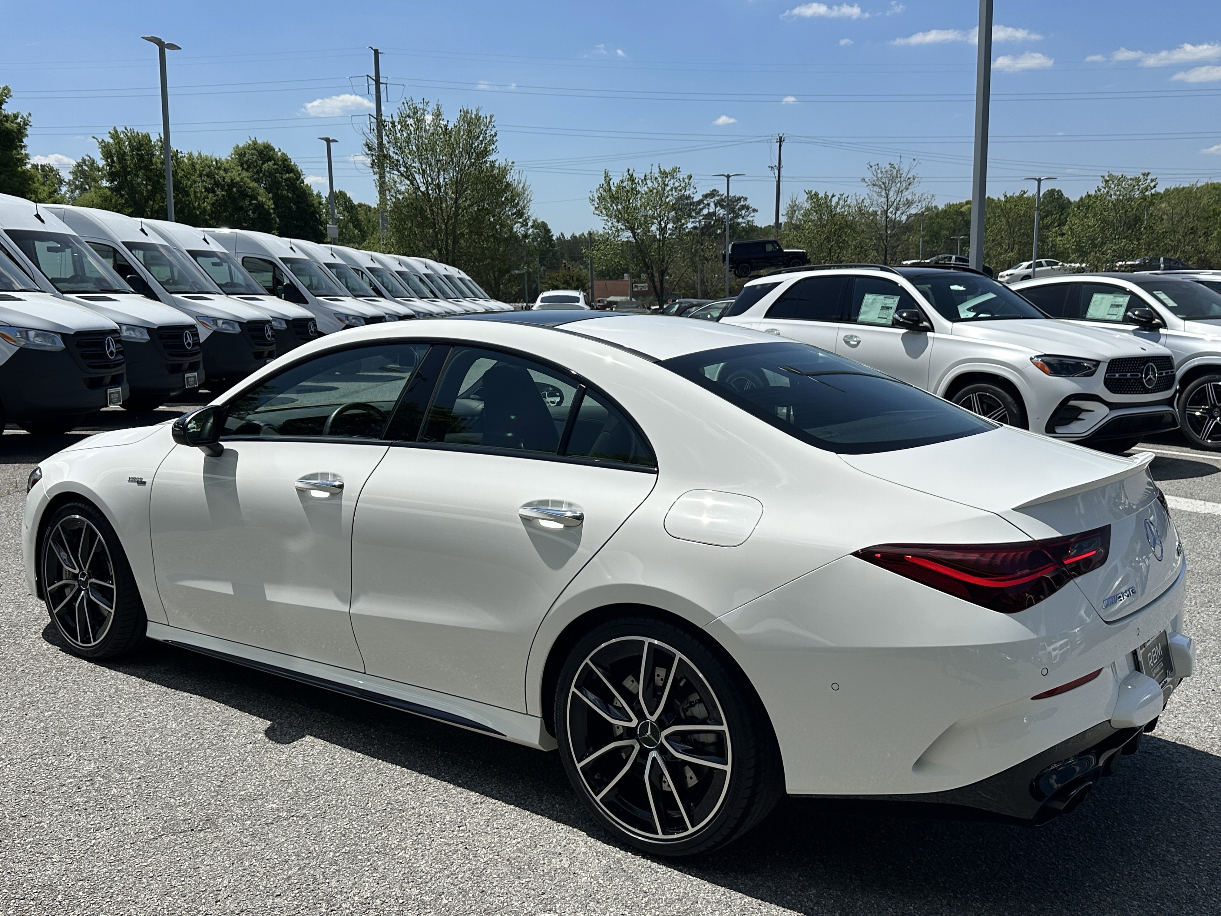 Certified Used 2025 White Mercedes-Benz AMG® CLA 35 image 6