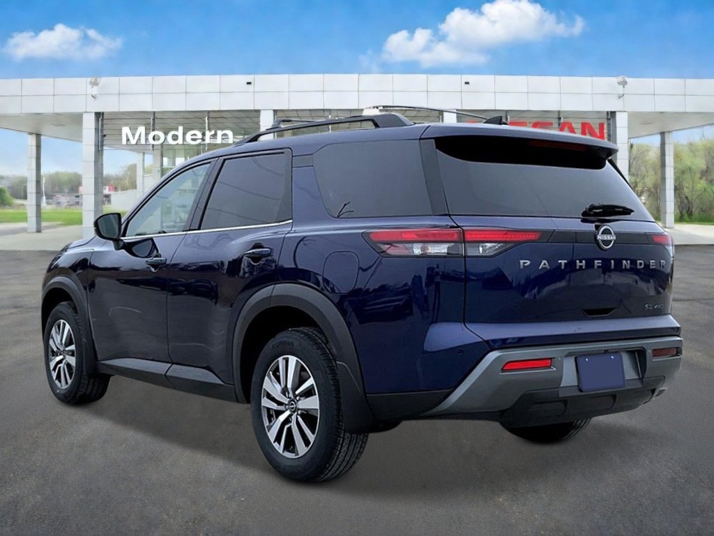 New 2026 Deep Ocean Blue Pearl Nissan SL image 3
