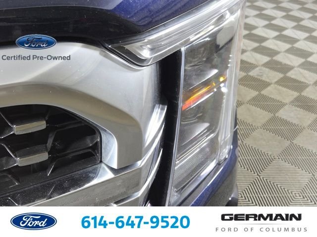 Certified Used 2023 Antimatter Blue Metallic Ford Platinum image 14