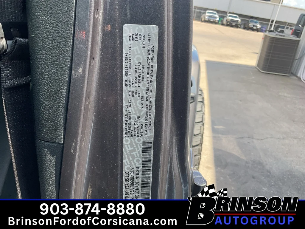 Used 2022 Granite Crystal Clearcoat Metallic Jeep Rubicon image 33