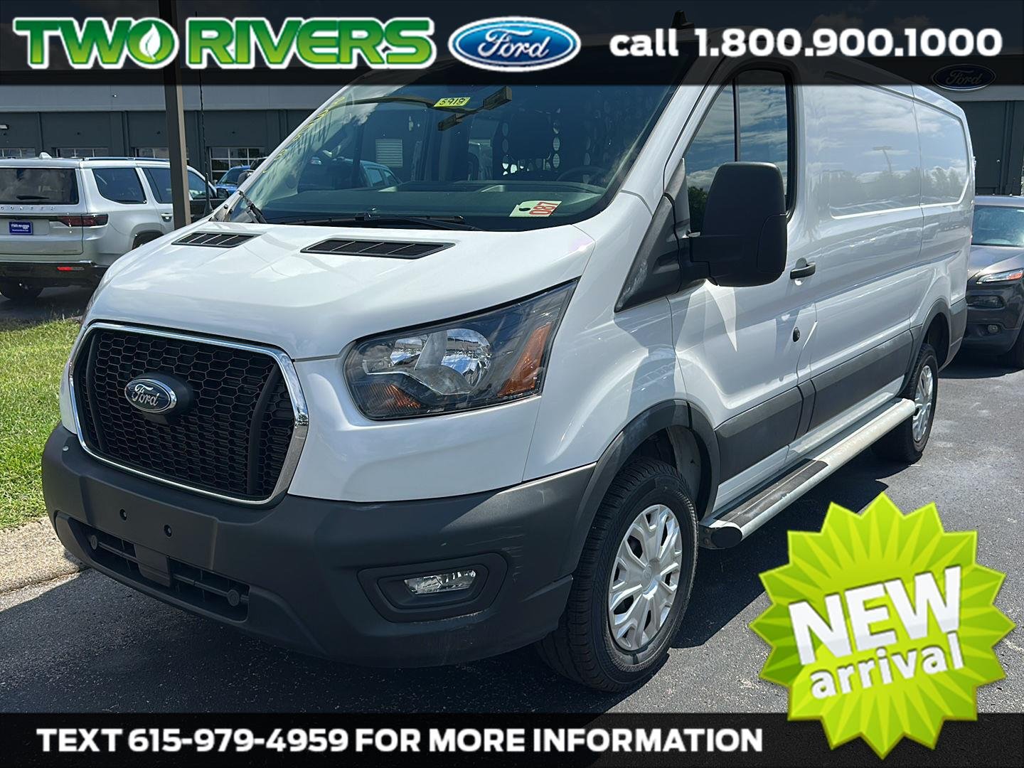 Used 2025 Oxford White Ford T250 RWD LOW RF image 1