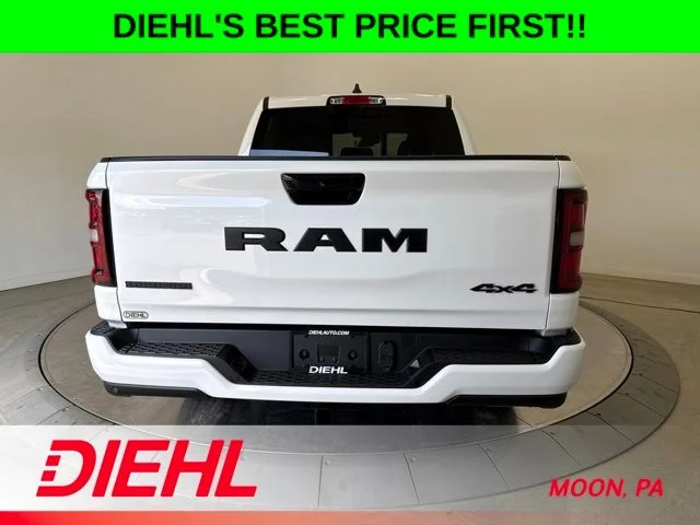 New 2026 Bright White Clear-Coat Exterior Paint RAM Big Horn/Lone Star image 6