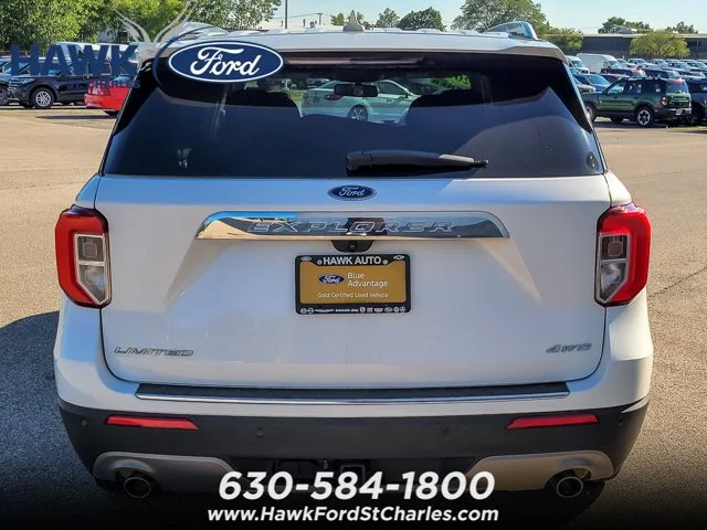 Certified Used 2022 Star White Ford Limited image 31