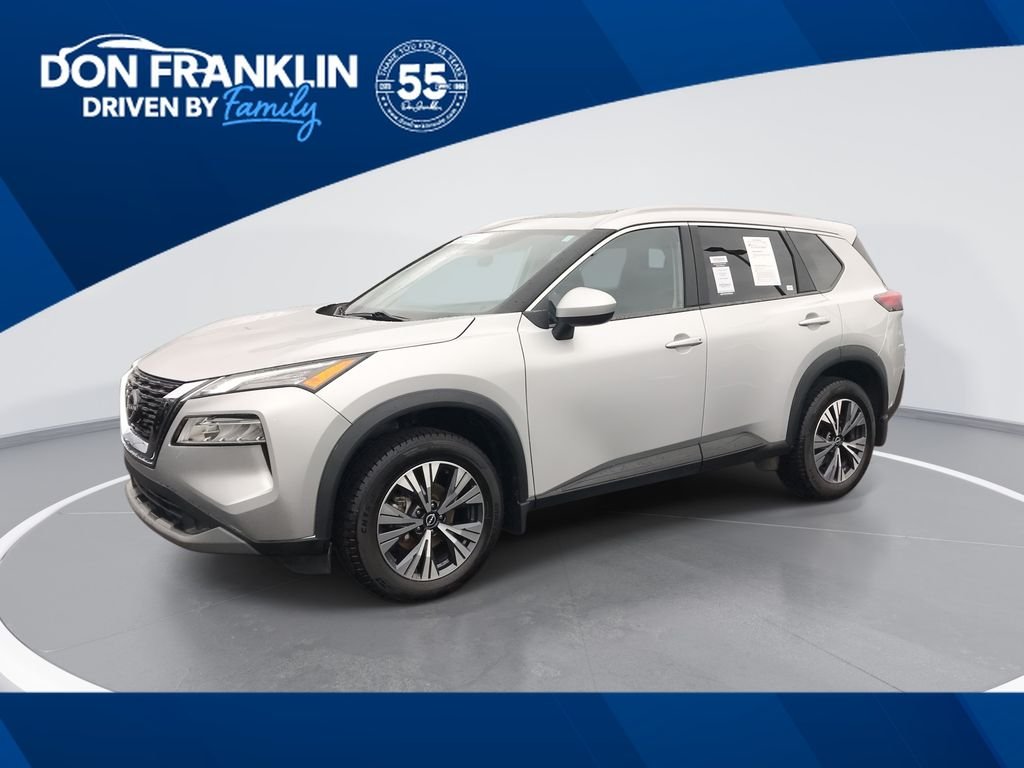 Certified Used 2023 Silver Nissan SV image 1